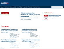 Tablet Screenshot of insuranceasia.com